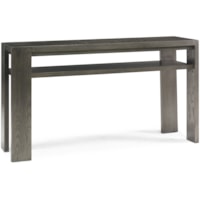 Contemporary Rectangular 1-Shelf Sofa Table