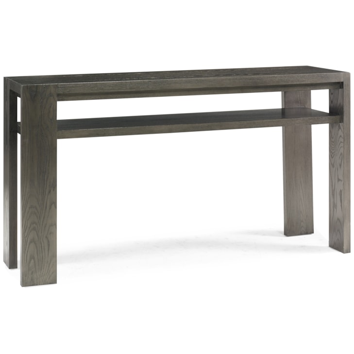Sherrill Occasional FLINT Rectangular 1-Shelf Sofa Table