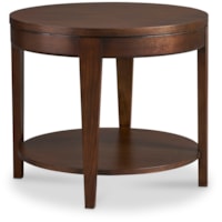 Transitional Round Side Table