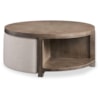 Sherrill Occasional GUNNAR Round 2-Shelf Cocktail Table