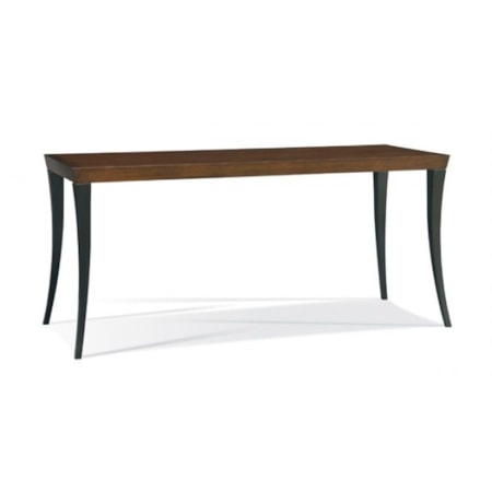Console/Dining Table 30"H With Saber Leg