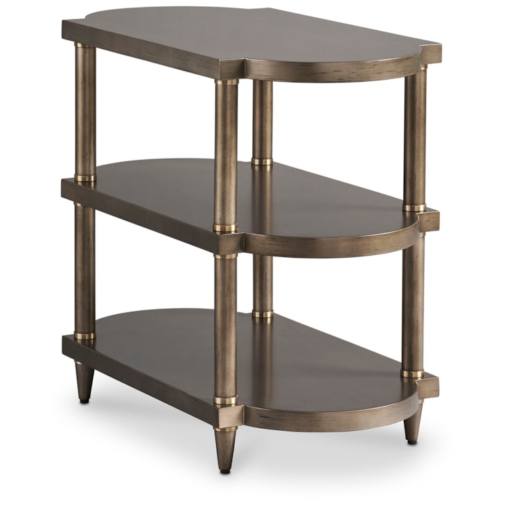 Sherrill Occasional VOYAGE MAISON Side Table w/Open Shelving
