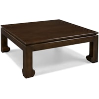 Contemporary Square Cocktail Table