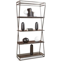 Contemporary 4-Shelf Etagere