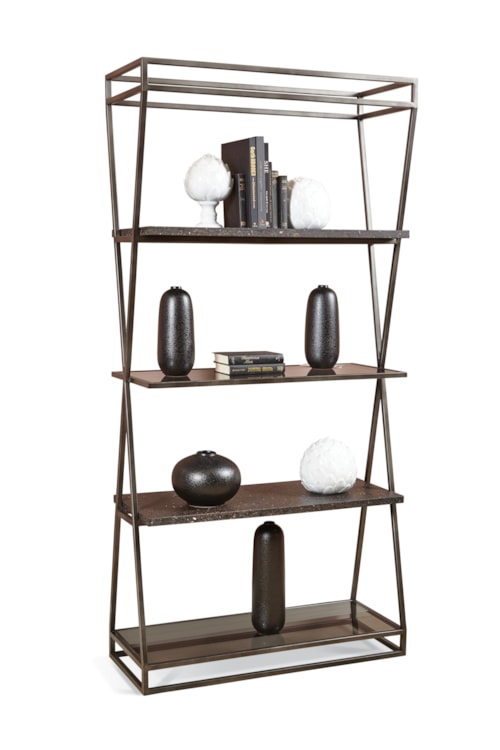 Contemporary 4-Shelf Etagere
