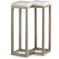 Modern Metal Accent Table