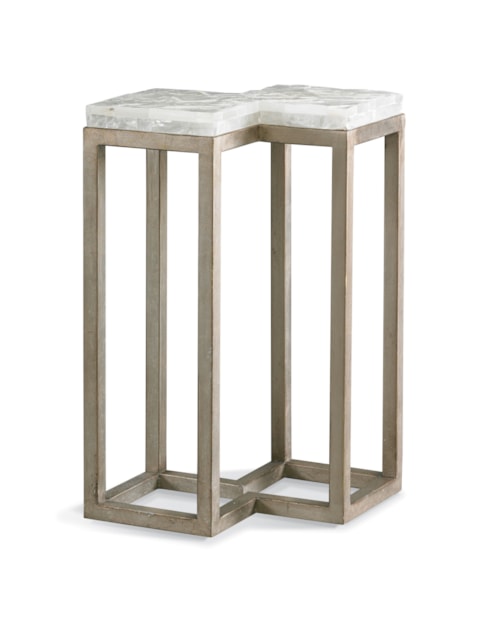 Modern Metal Accent Table
