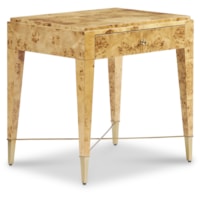 Transitional Rectangular End Table