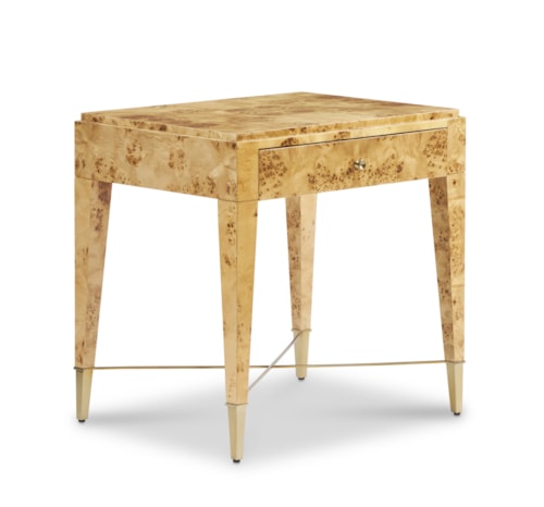 Transitional Rectangular End Table