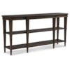 Sherrill Occasional BEXLEY Rectangular 3-Shelf Console Table