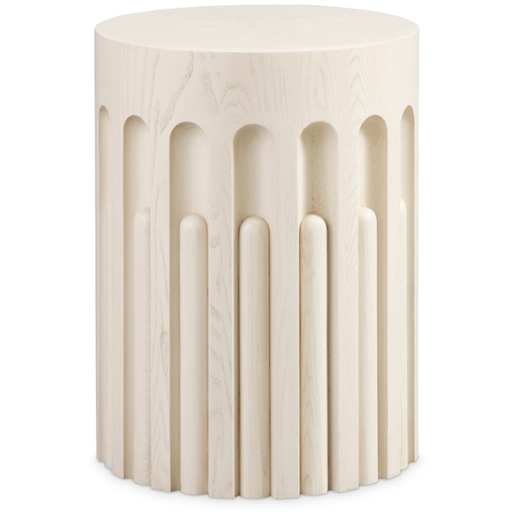 Sherrill Occasional VOYAGE MAISON Round Pillar Accent Table