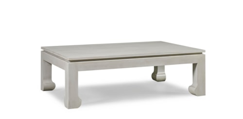 Contemporary Rectangular Cocktail Table