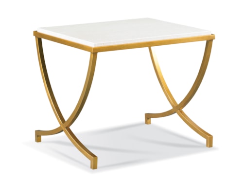 Contemporary Rectangular Side Table