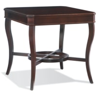 Traditional Square Lamp Table