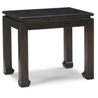Contemporary Rectangular Lamp Table