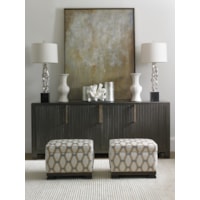 Traditional 4-Door Credenza
