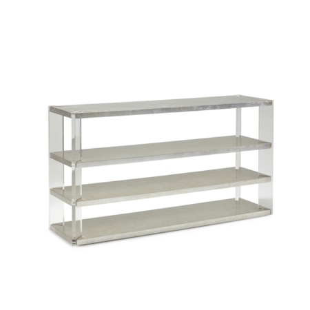 4-Shelf Console Table