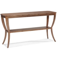 Transitional 1-Shelf Console Table