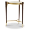Sherrill Occasional VOYAGE MAISON Shell-Top End Table w/Metal Stretcher