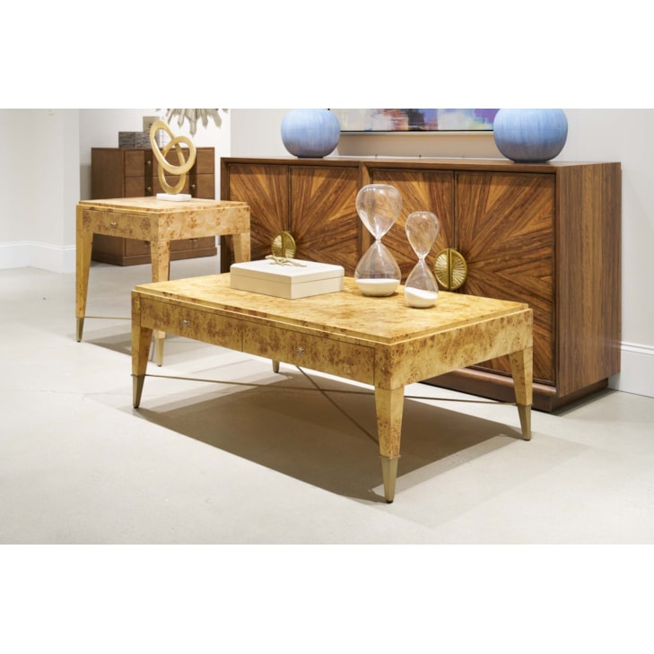 Sherrill Occasional VOYAGE MAISON 48" Cocktail Table w/Storage