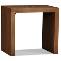 Transitional Rectangular End Table