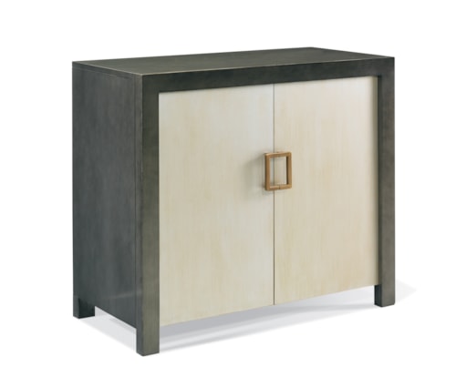 Contemporary 2-Door Accent Cabinet