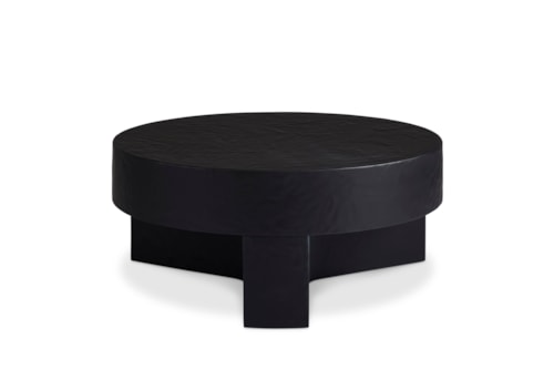 Contemporary Round End Table