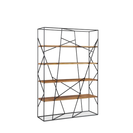 4-Shelf Web Bookcase