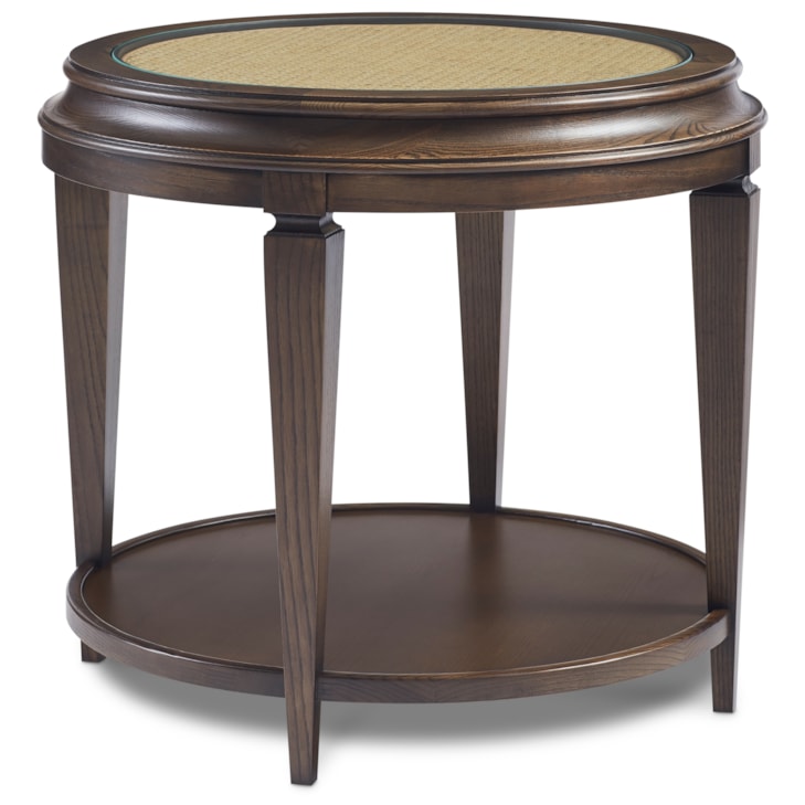 Sherrill Occasional CTH Sherrill Occasional 1-Shelf Round Lamp Table