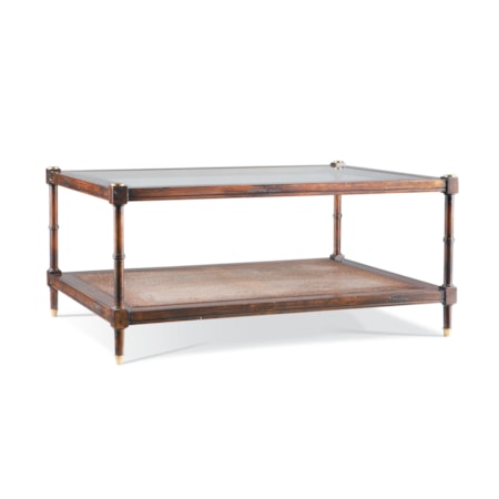 1-Shelf Rectangular Cocktail Table
