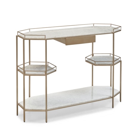 3-Shelf Wine Console