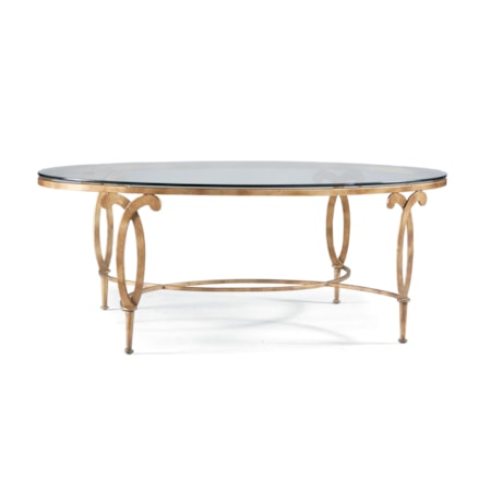 Oval Cocktail Table