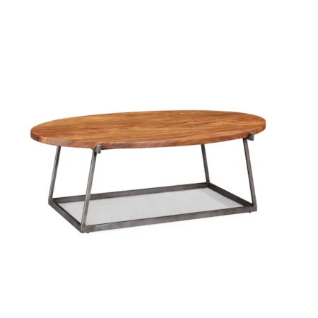 Oval Cocktail Table