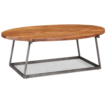 Oval Cocktail Table