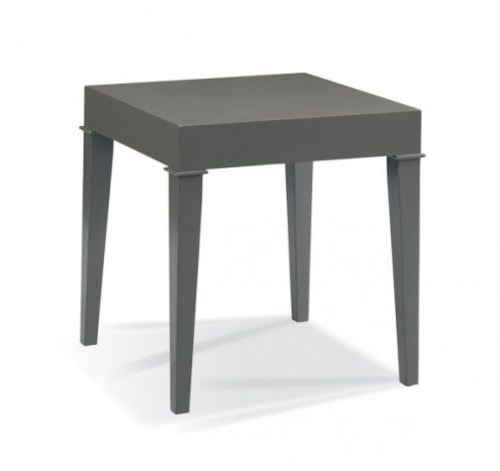 Bunching Cocktail Table 19"H With Square Top Tapered Leg