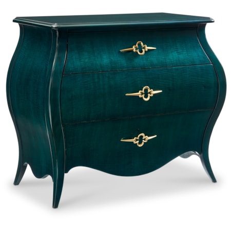 3-Drawer Bombe Chest