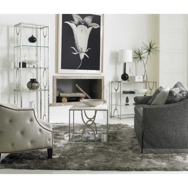 Sherrill Occasional Trifecta Square Bunching Table