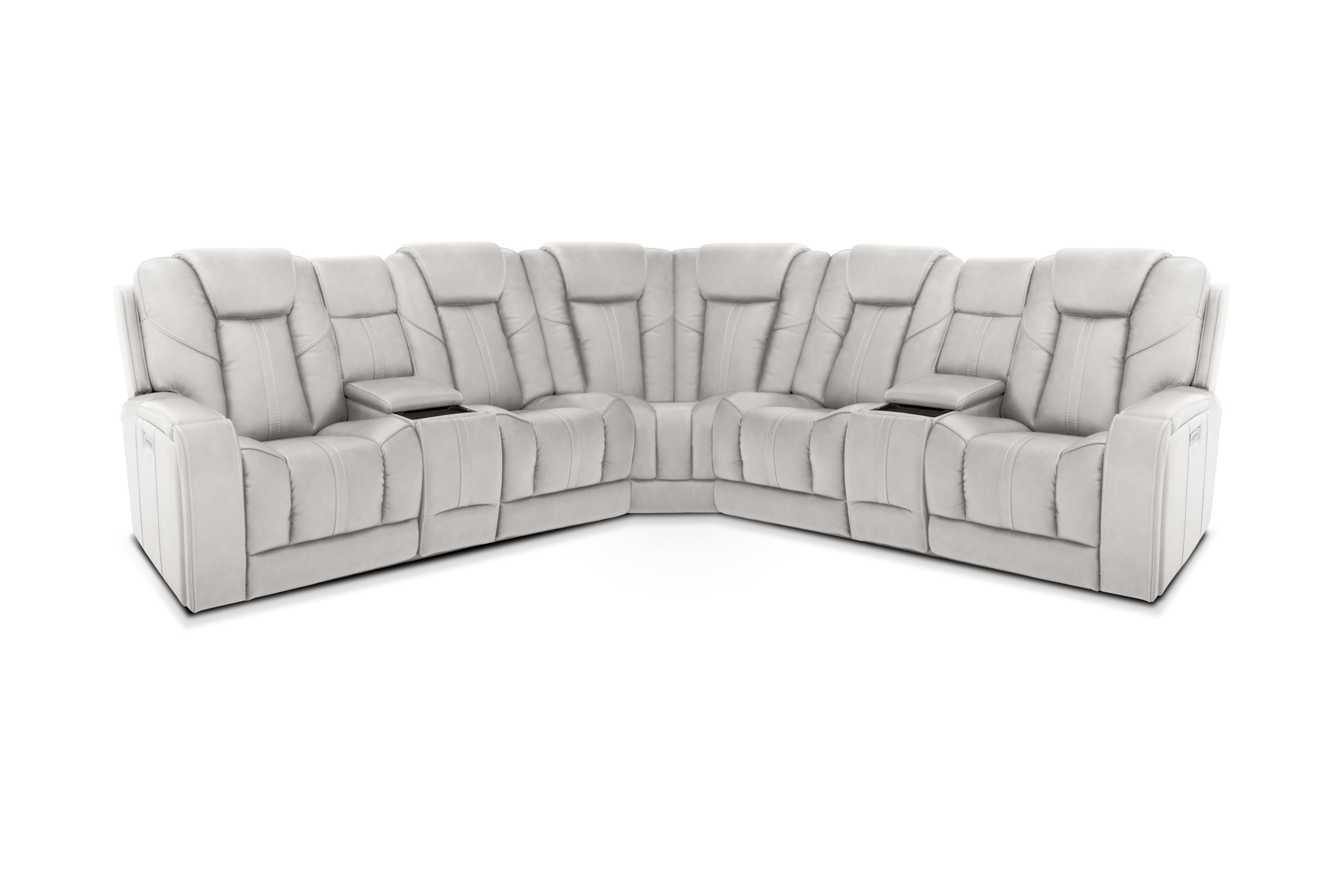 Seven Piece Reclining Sectional