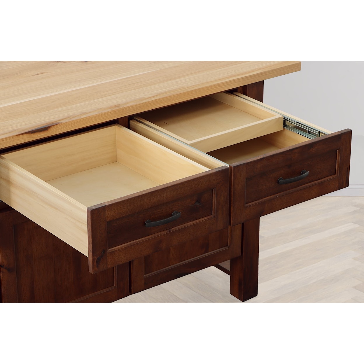 Heritage Wood Designs Laurie's Special Kitchen Island