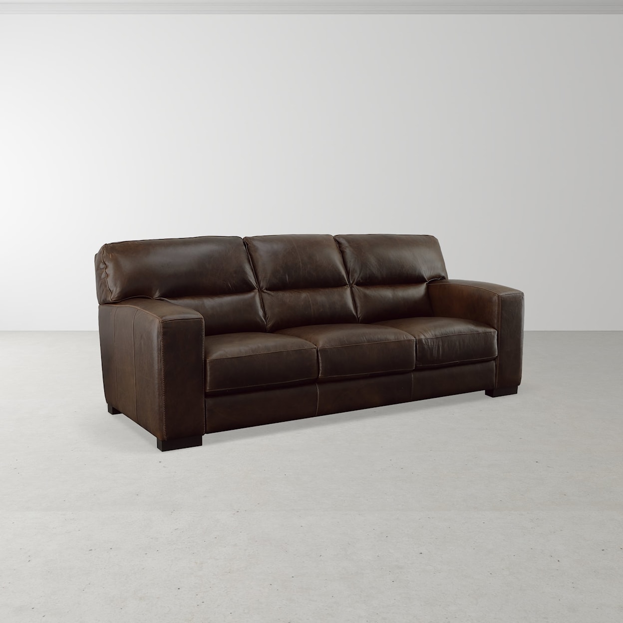 Virginia Furniture Market Premium Leather Brescia Sofa