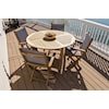 Royal Teak Collection Dolphin Outdoor Dining Table