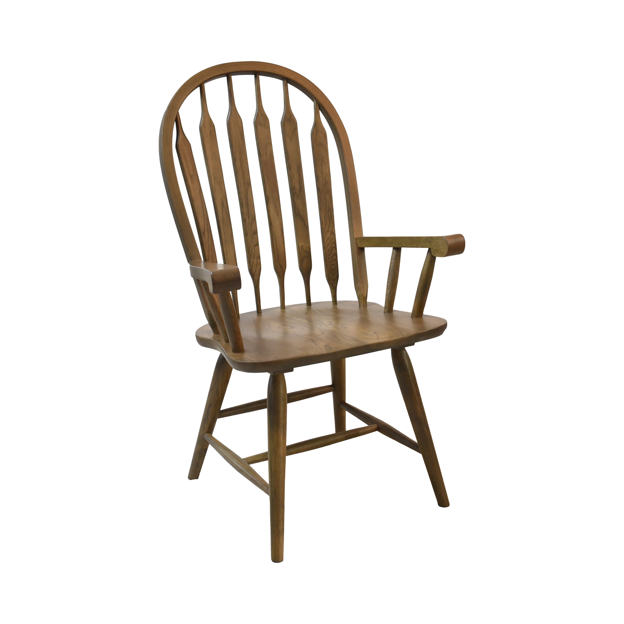 Arrow Back Dining Arm Chair