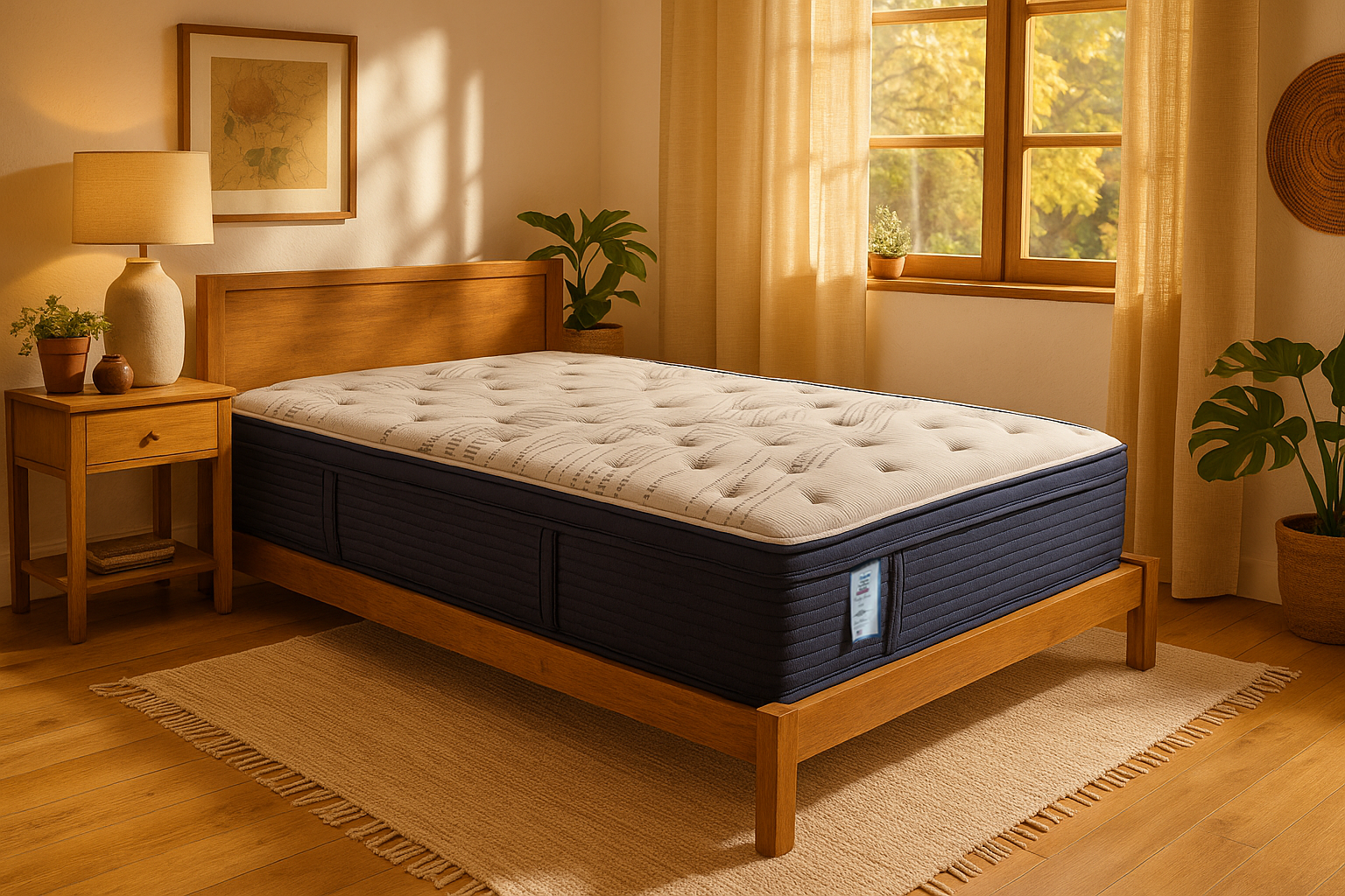 Twin Mattress - Euro Pillow Top