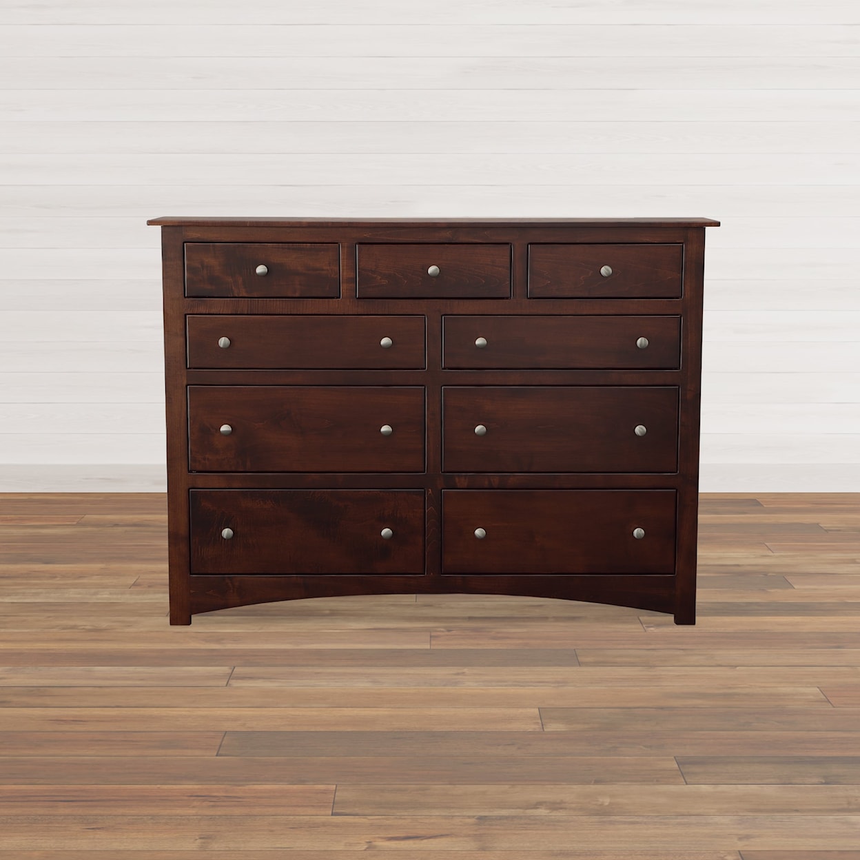 J&R Woodworking Finland Ashbury 9 Drawer Dresser