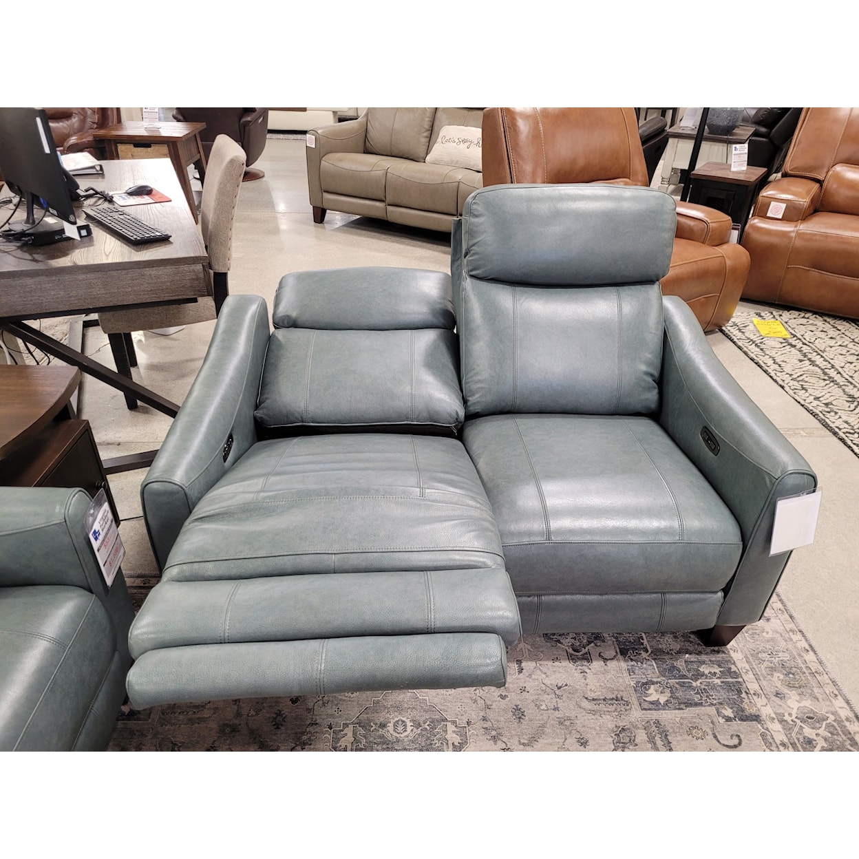 Sarah Randolph Designs Lucas Power Reclining Loveseat