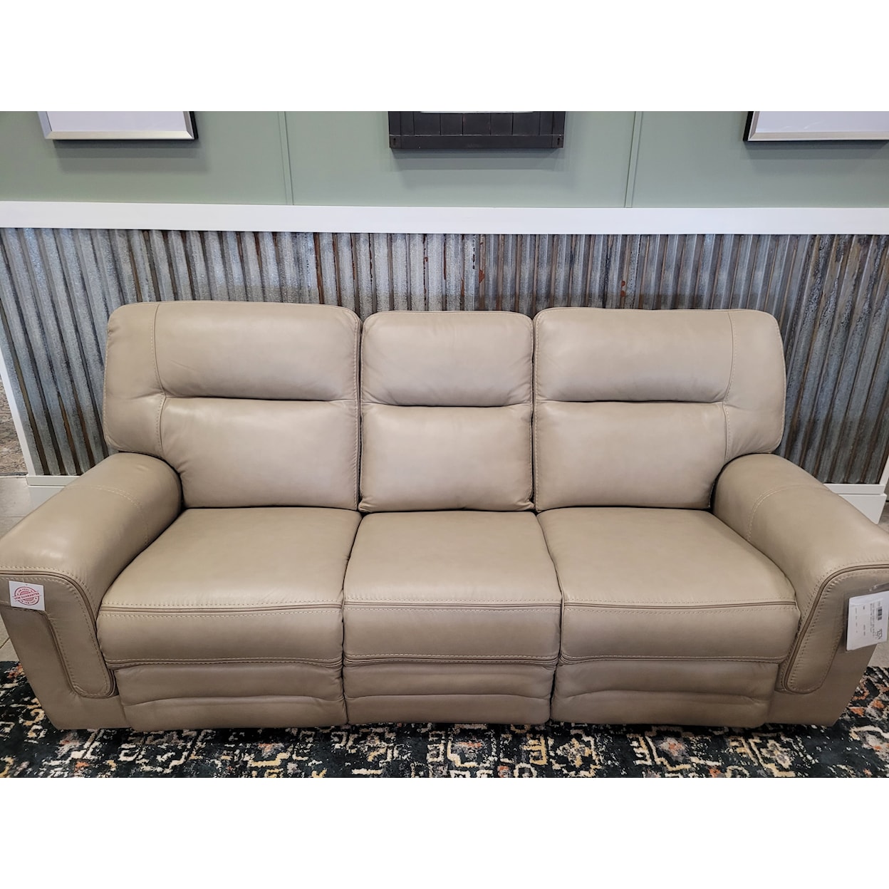 VFM Signature Brighton Reclining Sofa w/ Drop Down Table