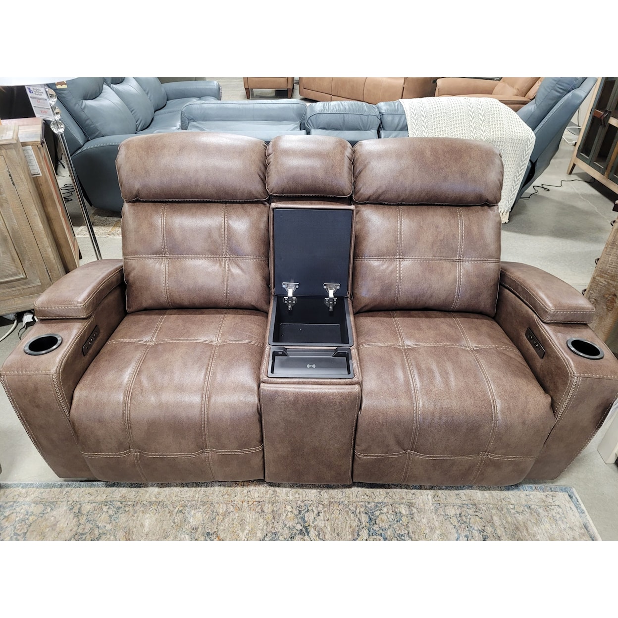 VFM Signature Transformer Three Piece Reclining Loveseat