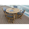 Royal Teak Collection Dolphin Outdoor Dining Table
