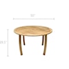 Royal Teak Collection Dolphin Outdoor Dining Table