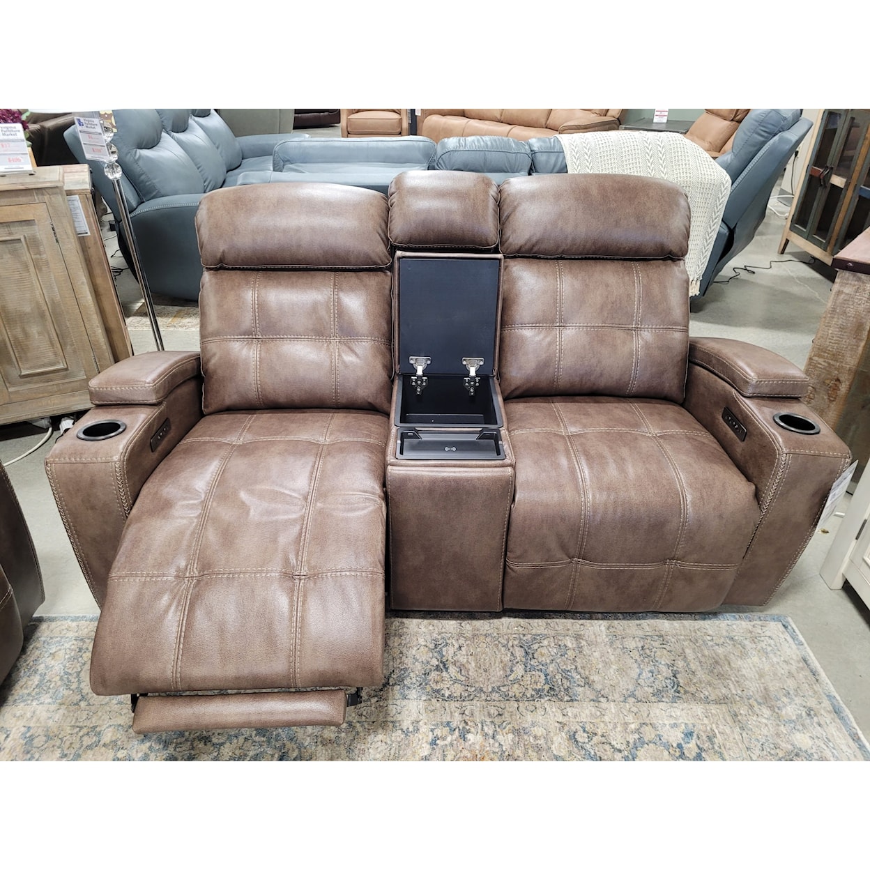 VFM Signature Transformer Three Piece Reclining Loveseat